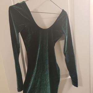 Emerald dress